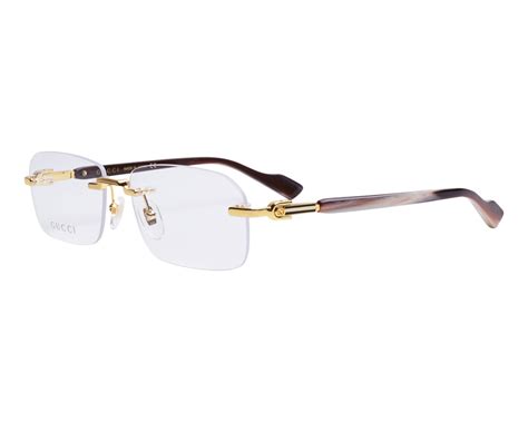 gucci gg1221o glasses|Gucci GG1221O 002 Gold Rectangular Men's Eyeglasses.